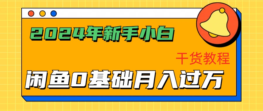 2024年新手小白如何通过闲鱼轻松月入过万-干货教程-沃创网