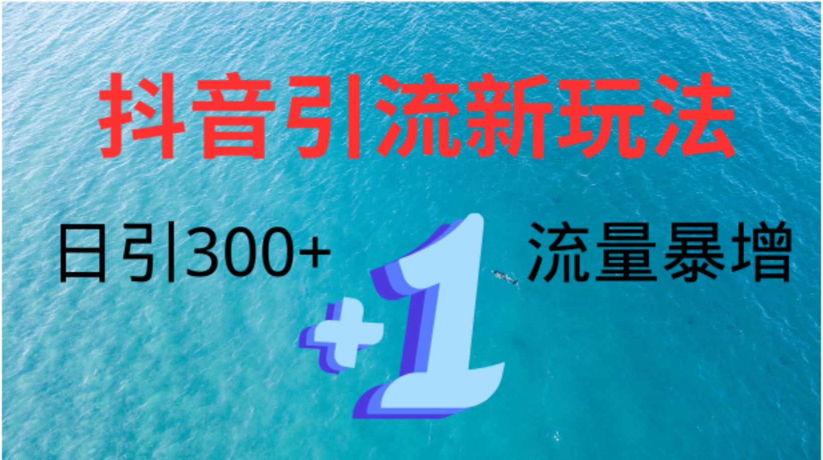 创业粉高效引流，抖音工具号玩法4.0，日引300+-沃创网
