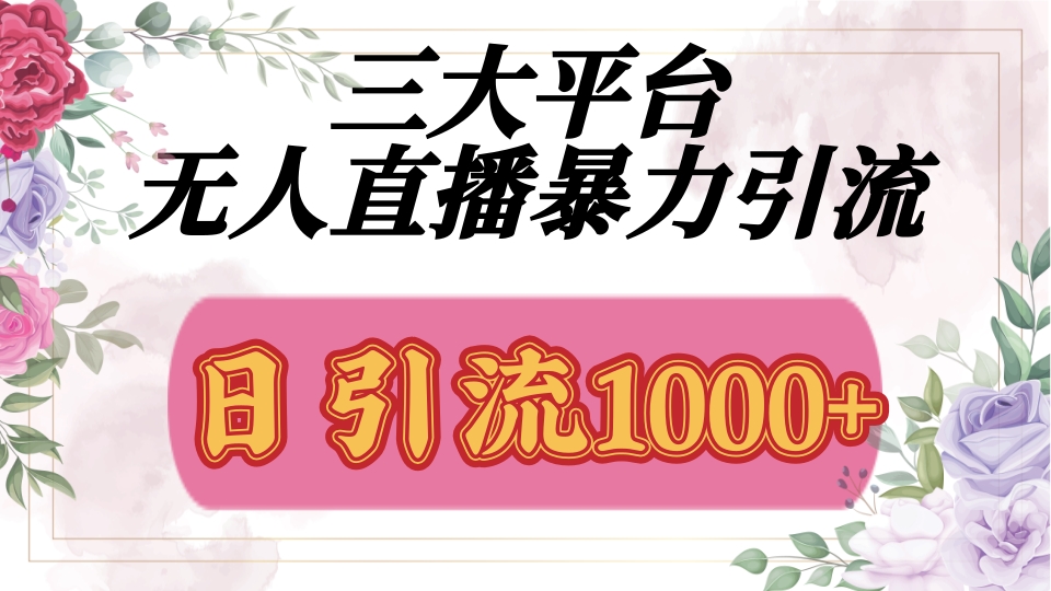 抖音，快手，视频号全平台通用，无人直播引流法，利用图片,模板,整套话术挂机全天支持矩阵操作，无限设备多开，超暴力引流，1000+高质量精准创业粉-沃创网