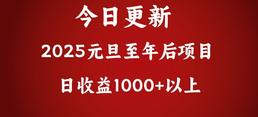 翻身项目，日收益1000+以上-沃创网
