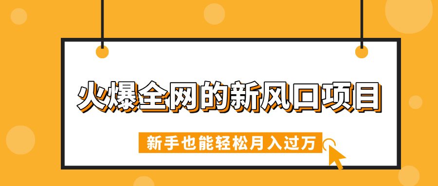 火爆全网的新风口项目，借助人工智能AI算命，精准预测命运，新手也能轻松月入过万-沃创网