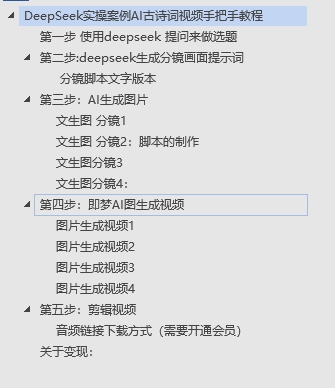 DeepSeek实操案例AI古诗词视频手把手教程分享-不玩虚的-沃创网