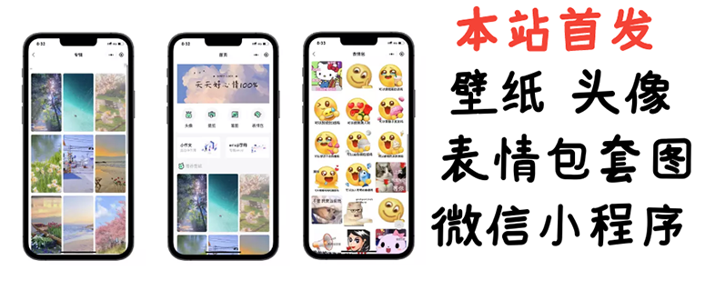 【副业项目3370期】（怎么利用微信表情包赚钱）小白0基础搭建微信壁纸头像表情包小程序，一单赚几百-沃创网