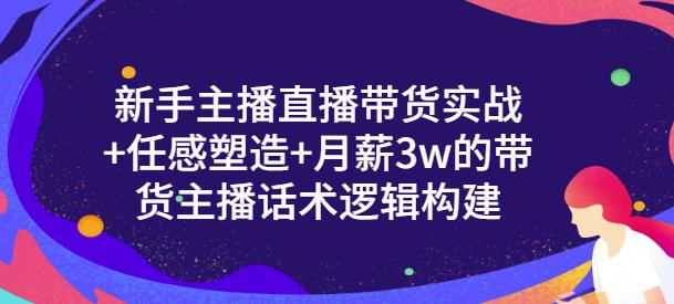 【副业项目3593期】新手如何做直播带货话术：信任感塑造+月薪3w的带货主播话术逻辑构建-沃创网