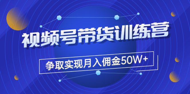 【副业项目3707期】视频号直播带货教程，教你如何实现月入佣金50W+（课程+资料+工具）-沃创网