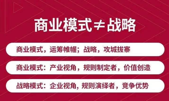 【副业项目3708期】《新商业模式与利润增长》好的商业模式让你持续赚钱 实战+落地+系统课程-沃创网