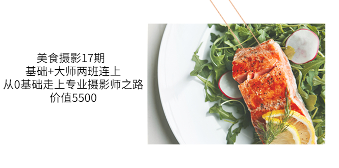 【副业项目3967期】美食摄影教程：基础+大师两班连上，从0基础走上专业摄影师之路-沃创网