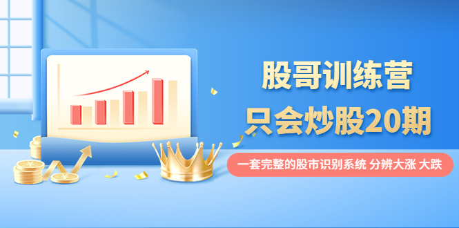 【副业项目4108期】股哥训练营·只会炒股20期：一套完整的股市识别系统，分辨大涨、大跌-沃创网