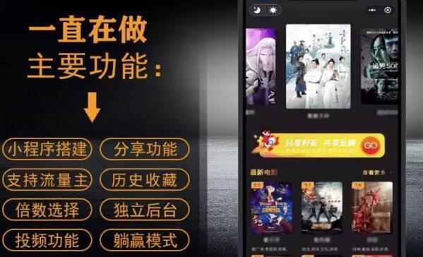 【副业项目4133期】影视小程序搭建教程，号称日入300＋【源码+教程】-沃创网