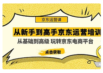 【副业项目5010期】从新手到高手京东运营培训：从基础到高级 玩转京东电商平台-沃创网