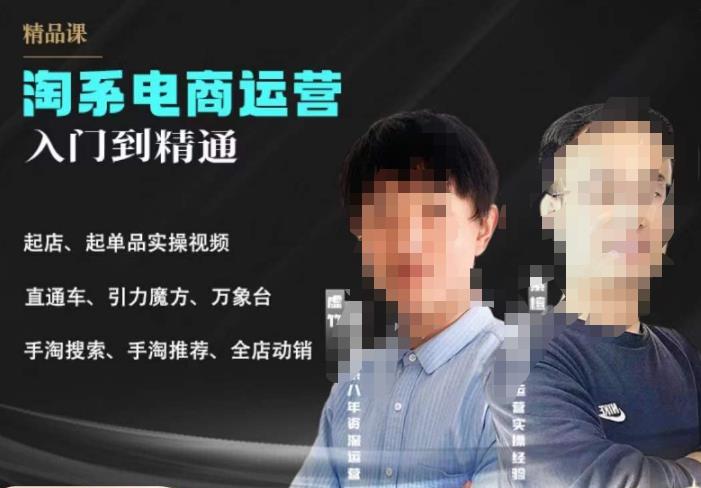 【副业项目6098期】2023手淘搜索实操课+体系化课程，​起店起单品实操视频课程-沃创网