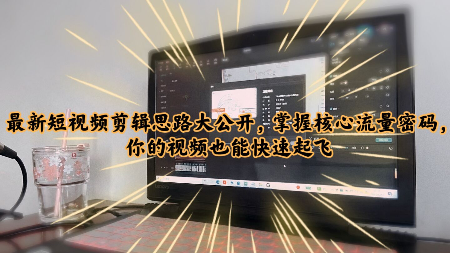 【副业项目6115期】最新短视频剪辑思路大公开，掌握核心流量密码，你的视频也能快速起飞-沃创网