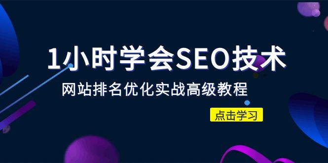 【副业项目6631期】1小时学会SEO技术 网站排名优化实战高级教程-秒杀市面95%收费几千的SEO教程-沃创网