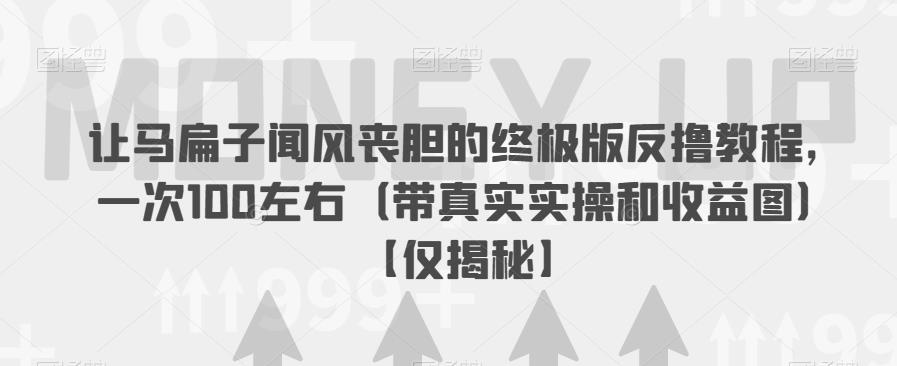 【副业项目6849期】让马扁子闻风丧胆的终极版反撸教程，一次100左右（带真实实操和收益图）【仅揭秘】-沃创网