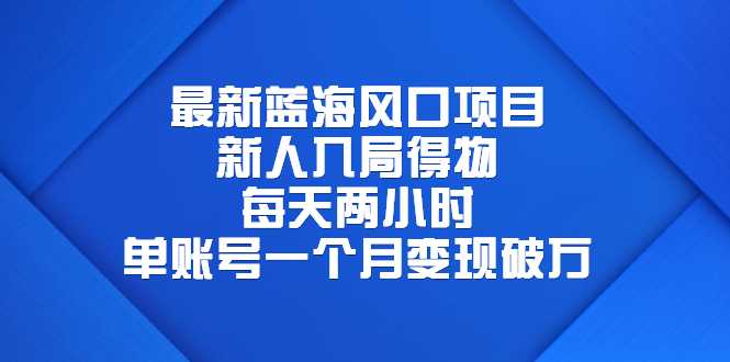 【副业项目6649期】最新蓝海风口项目，新人入局得物，每天两小时，单账号一个月变现破万-沃创网