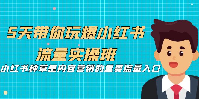 【副业项目7197期】5天带你玩爆小红书流量实操班，小红书种草实战-沃创网
