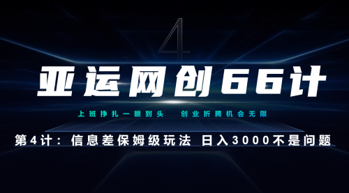 【副业项目7201期】信息差保姆级玩法 日入3000不是问题-沃创网