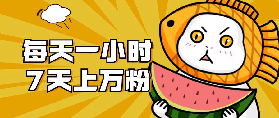 【副业项目7328期】暴力涨粉项目，每天一小时，7天上万粉-沃创网