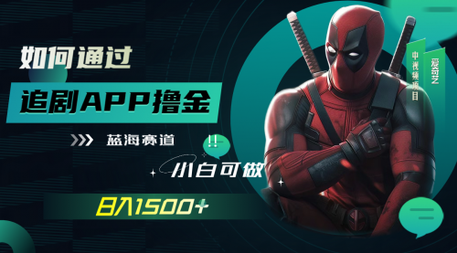 【副业项目7970期】如何通过追剧APP撸金，日入1500+（附素材）-沃创网