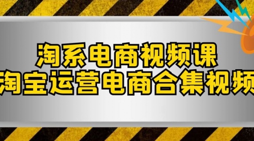 【副业项目8013期】淘系-电商视频课，淘宝运营电商合集视频-沃创网