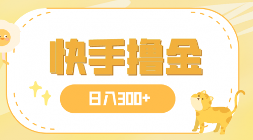 【副业项目8071期】日入300+，快手撸金项目，可矩阵-沃创网