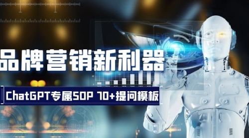 【副业项目8569期】品牌营销新利器：ChatGPT专属SOP，70+提问模板-沃创网