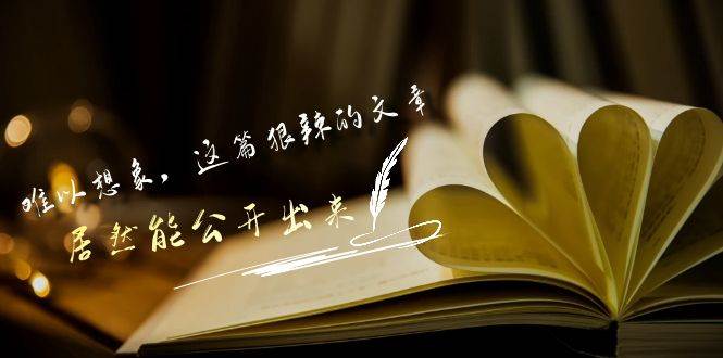 某付费文章《难以 想象，这篇狠辣的文章，居然能公开出来》-沃创网