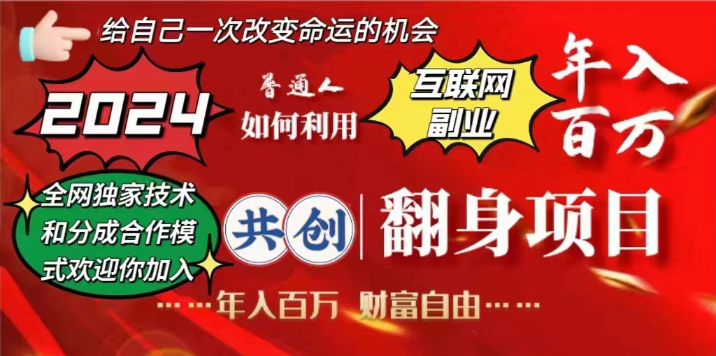 电脑全自动挂机项目，日入1000+，无需任何费用，合作分成收益对半分-沃创网