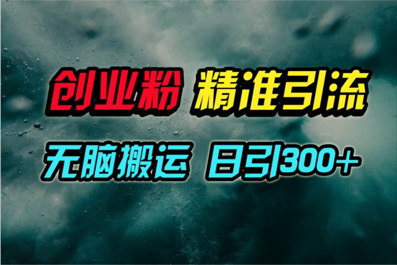 视频号纯搬运日引300+创业粉教程！-沃创网
