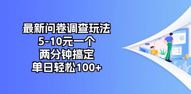 最新问卷调查玩法，5-10元一个，两分钟搞定，单日轻松100+-沃创网