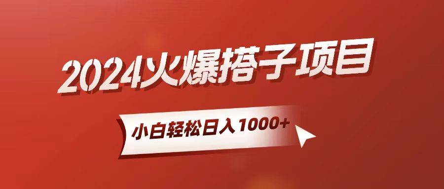 小白轻松上手，日入1000+，搭子项目-沃创网