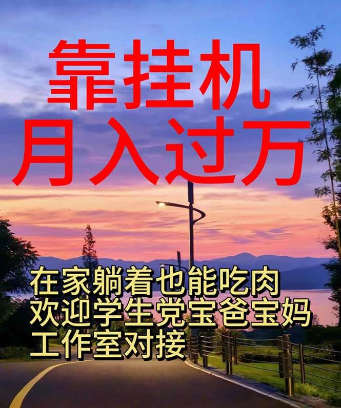 靠挂机，日入1000+，躺着也能吃肉，电脑手机都可挂-沃创网