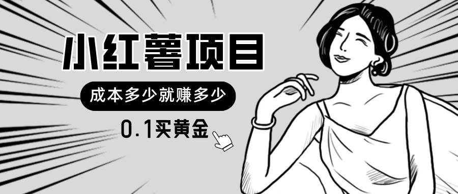小红薯暴力项目，0.1买黄金。操作简单，日入无上限，可无限扩大。-沃创网